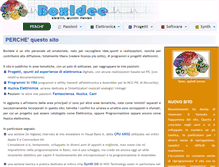 Tablet Screenshot of boxidee.it